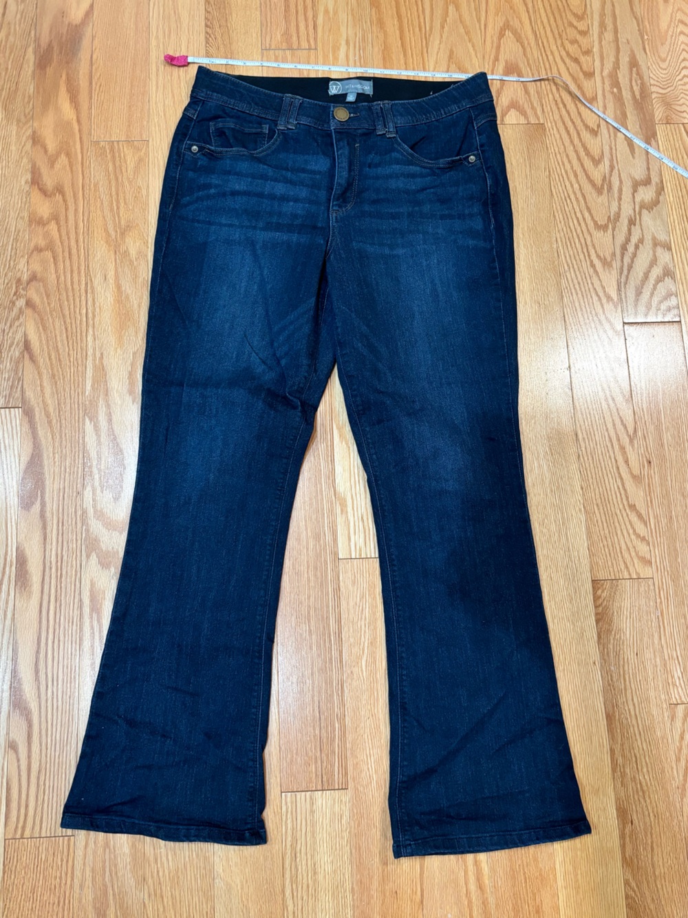 Wit & Wisdom Dark Indigo Flare Jeans